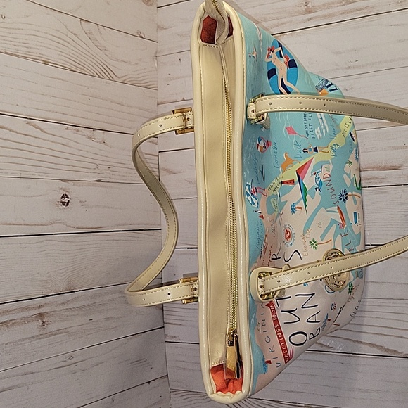 Spartina 449 Outer Banks Map Tote - Multicolor - Picture 14 of 16